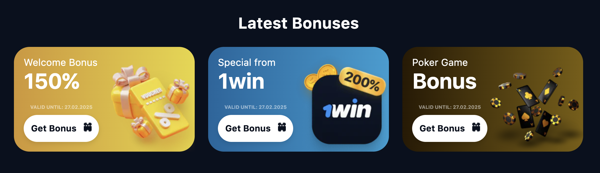 Mobile App 1WIN Casino